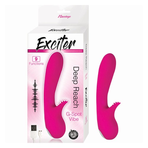 Exciter Vibe para Puntos G de Alcance Profundo Rosa