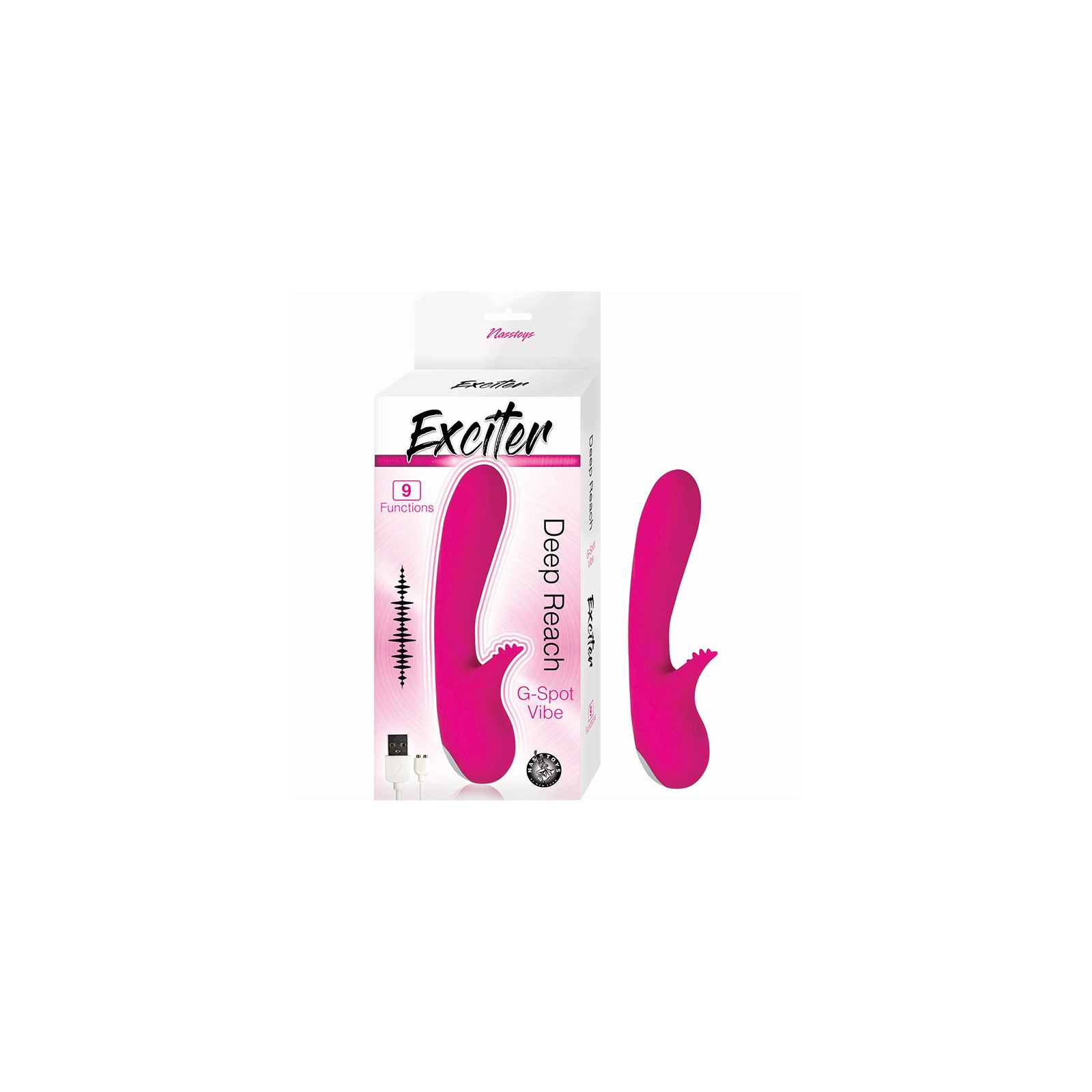 Exciter Vibe para Puntos G de Alcance Profundo Rosa