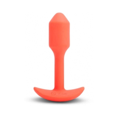 Plug Anal Vibrante b-Vibe Snug 1 para la Satisfacción Definitiva