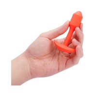 Plug Anal Vibrante b-Vibe Snug 1 para la Satisfacción Definitiva