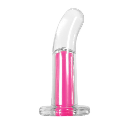 Plug Anal Curvado Vibrante Rosa Paradise Gender X