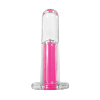 Plug Anal Curvado Vibrante Rosa Paradise Gender X