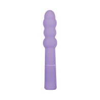 Gender X Bumpy Ride Silicone Beaded Vibrator Purple