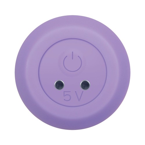 Gender X Bumpy Ride Silicone Beaded Vibrator Purple