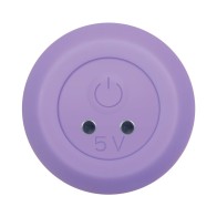 Gender X Bumpy Ride Silicone Beaded Vibrator Purple