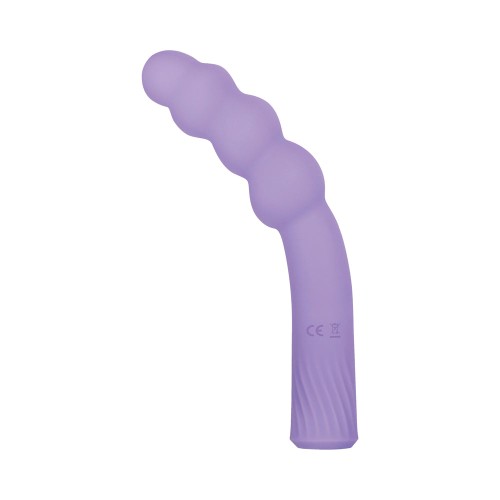 Gender X Bumpy Ride Silicone Beaded Vibrator Purple