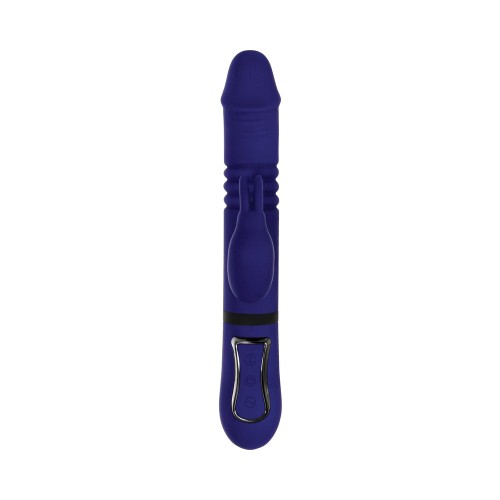 Vibrador Conejito Rotatorio y de Empuje Recargable