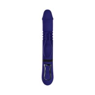 Vibrador Conejito Rotatorio y de Empuje Recargable