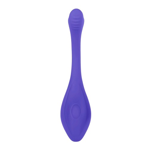 Evolved Anywhere Vibe - Remote-Controlled Poseable Silicone Vibrator Blue