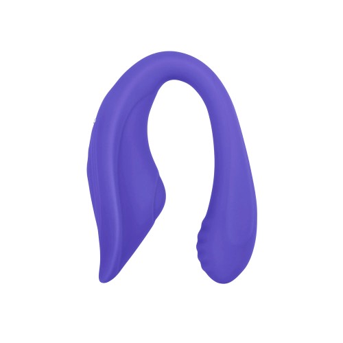 Vibrador de Silicona Poseable Control Remoto Evolved Anywhere Vibe Azul