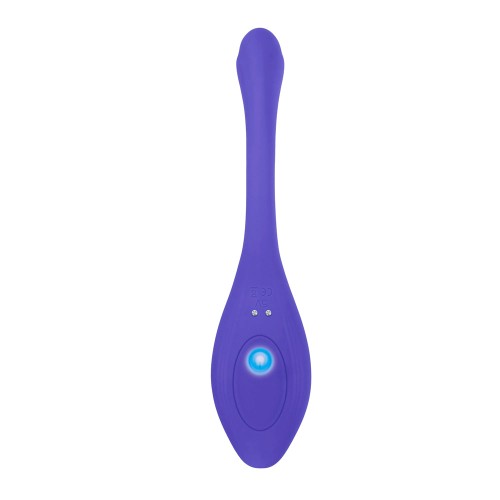 Vibrador de Silicona Poseable Control Remoto Evolved Anywhere Vibe Azul