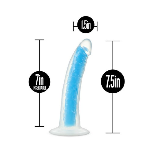 Dildo Doble Densidad Neo Elite Brillando en la Oscuridad