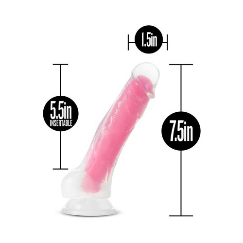 Dildo de Doble Densidad que Brilla en la Oscuridad Neo Elite