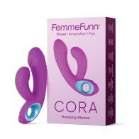 Vibrador Recargable con Golpeteo FemmeFunn Cora