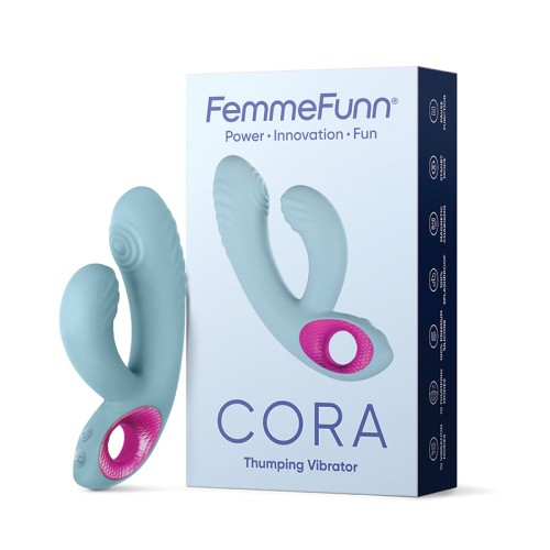 Vibrador de Silicona Recargable FemmeFunn Cora