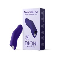 FemmeFunn Dioni Rechargeable Silicone Finger Vibrator