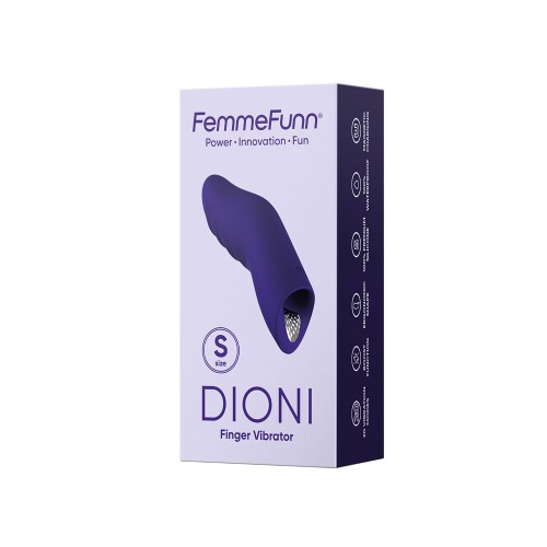 FemmeFunn Dioni Rechargeable Silicone Finger Vibrator