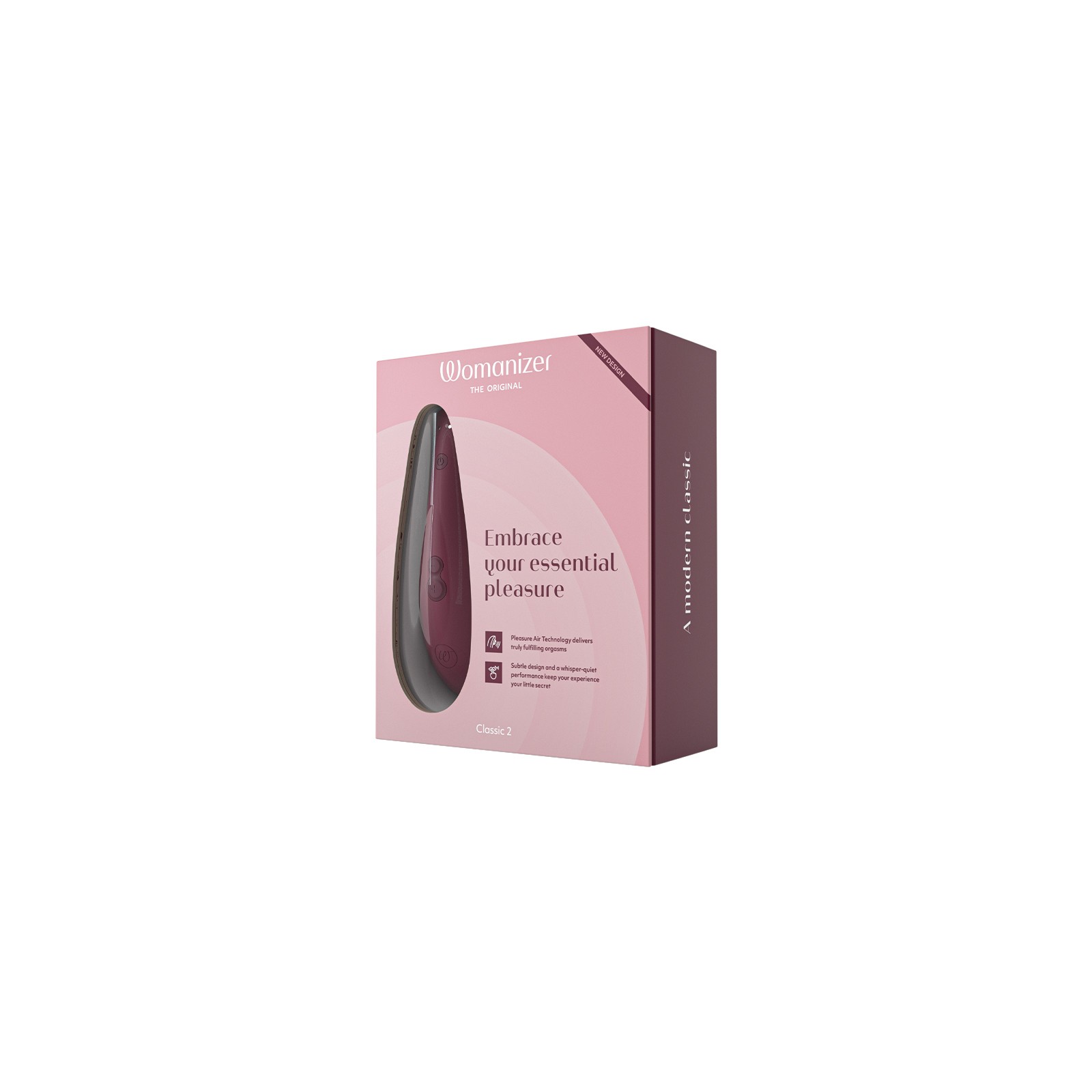 Womanizer Classic 2 Clitoral Stimulator for Effortless Pleasure