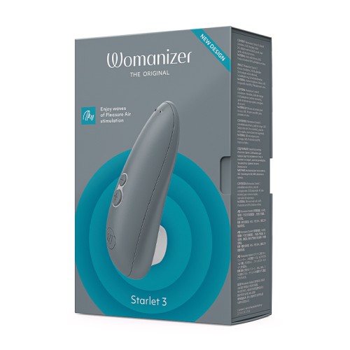 Estimulador Clitoriliano Recargable Womanizer Starlet 3 en Gris