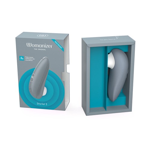 Estimulador Clitoriliano Recargable Womanizer Starlet 3 en Gris