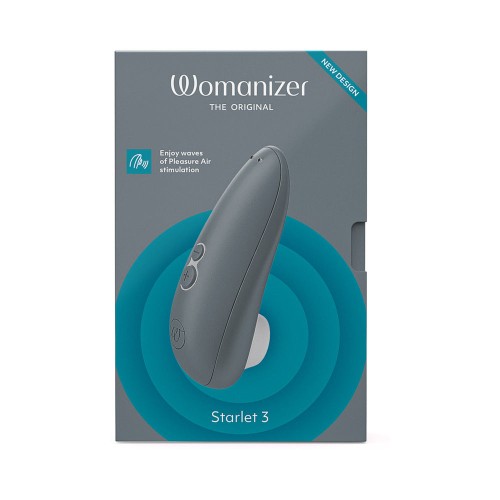 Womanizer Starlet 3 Rechargeable Clitoral Stimulator in Gray