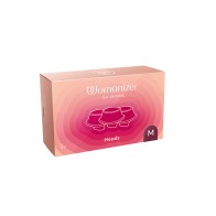 Cabezas de Estimulación de Reemplazo Womanizer 3-Pack Tipo A Burdeos M