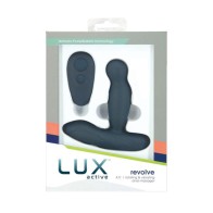 Lux Active Revolve Rotating and Vibrating Massager Black