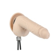 Lux Active Tether Correa Ajustable para Pene de Silicona Negra Lazo/Bolo