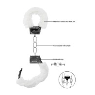 Furry Handcuffs with Quick-Release for Fun