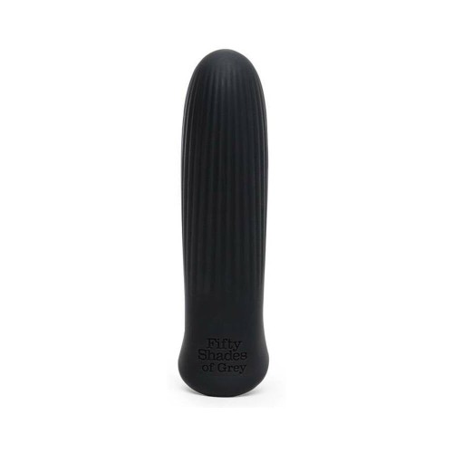 Fifty Shades of Grey Vibrador Bullet Silicona Recargable Negro