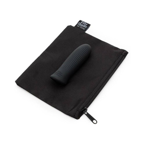 Fifty Shades of Grey Vibrador Bullet Silicona Recargable Negro