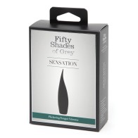 Fifty Shades of Grey Sensation Flickering Tongue Vibrator Black