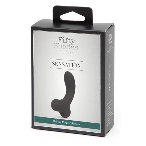 Fifty Shades of Grey Sensation G-Spot Finger Vibrator Black