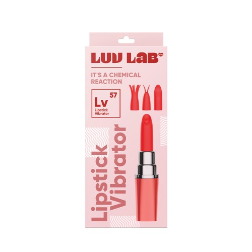 Luv Inc Lv57 Lipstick Vibrator with Attachments