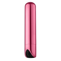 Luv Inc Shiny Bullet Vibrator Rechargeable