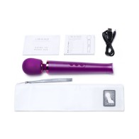 Le Wand Petite Rechargeable Massager Dark Cherry | Powerful Pleasure