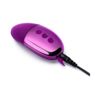 Le Wand Chrome Point Rechargeable Mini Vibrator Dark Cherry - Ultimate Pleasure Experience