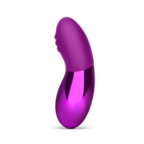 Le Wand Chrome Point Mini Vibrador Recargable Cereza Oscura - Experiencia de Placer Definitivo