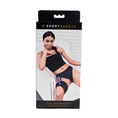 Sportsheets Dual Penetration Thigh Strap-On Harness