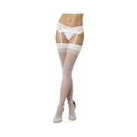 Dreamgirl Sheer Thigh-High Stockings - Elegant Touch