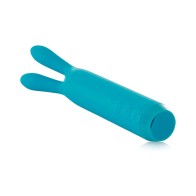 Je Joue Rechargeable Rabbit Bullet Vibrator in Teal