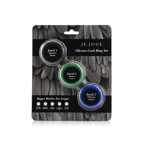 Je Joue Silicone Cock Ring Set