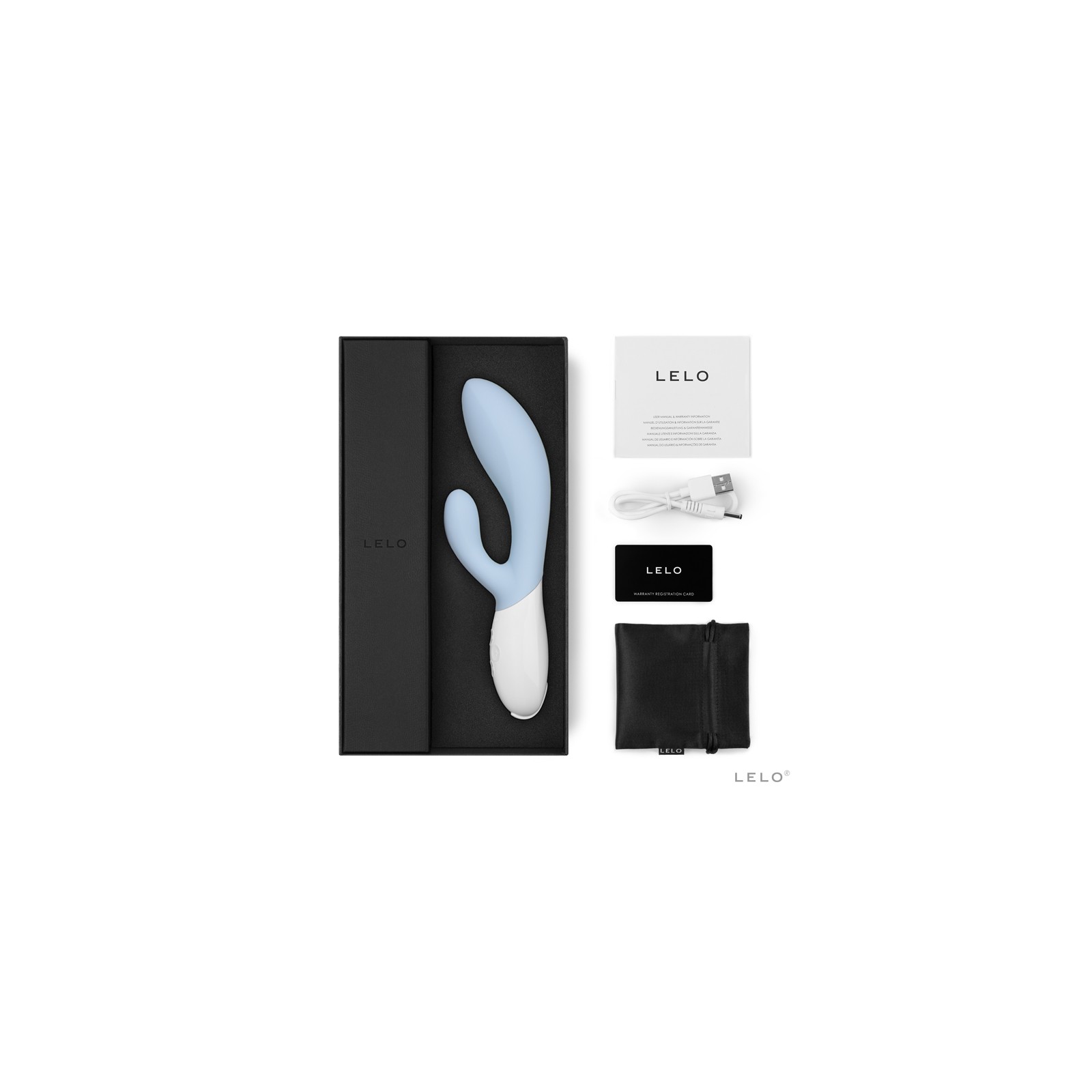 LELO INA 3 Dual Stimulator - Rechargeable Rabbit Vibrator