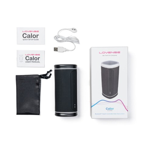 Lovense Calor Bluetooth Masturbator for Ultimate Pleasure