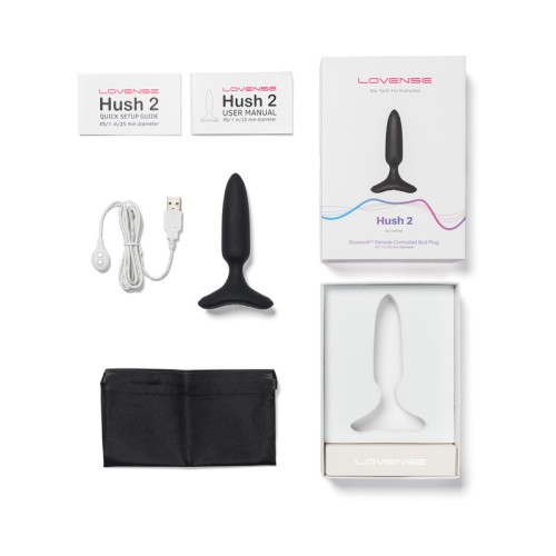 Lovense Hush 2 Bluetooth Butt Plug XS