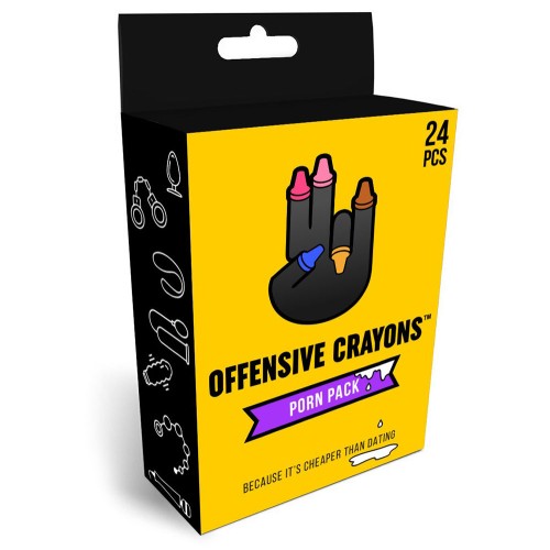 Offensive Crayons Porn Pack - Fun Gift Idea