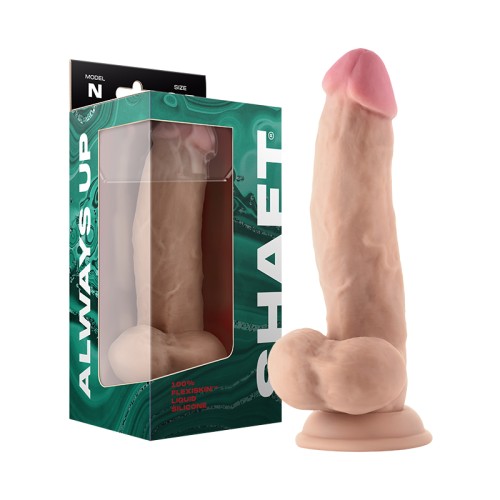 Shaft Model N Dual Density Silicone Dildo 8.5 in Pine - Realistic Pleasure