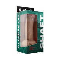 Shaft Modelo N Dildo de Silicona de Densidad Doble 8.5 in Pino - Placer Realista