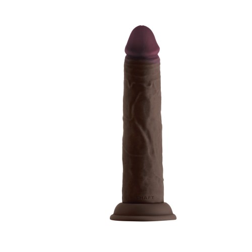 8.5 in. Dual Density Dildo in Mahogany