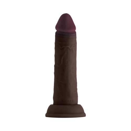 Dildo de Silicona de Doble Densidad Shaft Modelo J: 6.5 in - Placer Realista